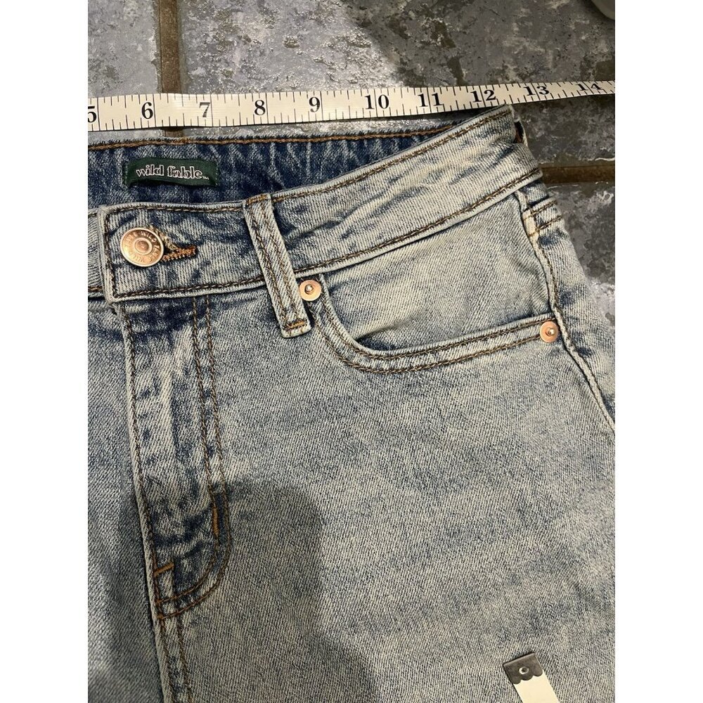 Y2K Baggy Jeans Women’s Size 2R Blue Denim High-Rise Grunge Skater 90’s Retro - Picture 6 of 10